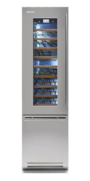 Fhiaba 60cm Classic Wine Cellar Left Hinge Stainless Steel KS5990TWT3ASS by Fhiaba, a Wine Fridges for sale on Style Sourcebook
