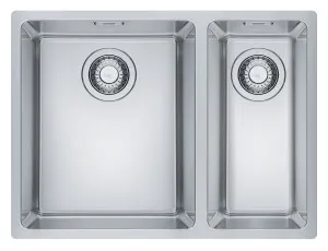 Franke Maris 1 and 1/2 Bowl Sink with Small Bowl Right MRX260-34/19SBR by Franke, a Kitchen Sinks for sale on Style Sourcebook
