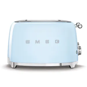 Smeg 50's Style 4 Slice Toaster Pastel Blue TSF03PBAU by Smeg, a Small Kitchen Appliances for sale on Style Sourcebook