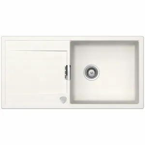Abey Schock Mono Single Bowl with Drainer Polaris MD-100LW by Abey, a Kitchen Sinks for sale on Style Sourcebook