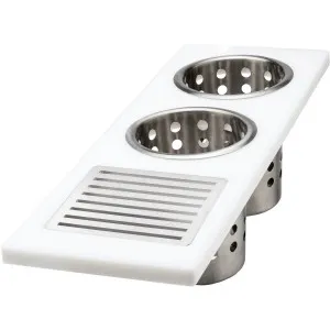 The Galley Utensil Caddy - White Resin UC-06-U-WH by The Galley, a Kitchen Sinks for sale on Style Sourcebook