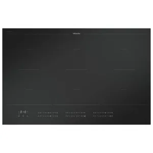 Miele 80cm Induction Cooktop with PowerFlex - Matte Black KM7576-2FL by Miele, a Cooktops for sale on Style Sourcebook