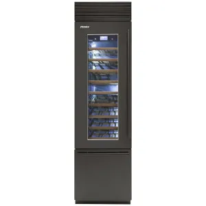 Fhiaba 60cm X-Pro Wine Cabinet with Drawer Left Hinge Titanium XS5990TWT3AM5DH by Fhiaba, a Wine Fridges for sale on Style Sourcebook