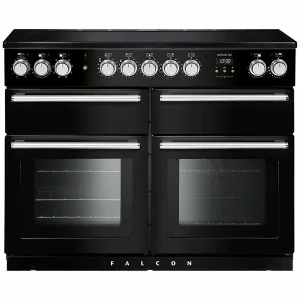 Falcon 110cm Nexus SE Freestanding Electric Oven/Stove Black and Chrome NEXSE110EIBL-CH by Falcon, a Cooktops for sale on Style Sourcebook
