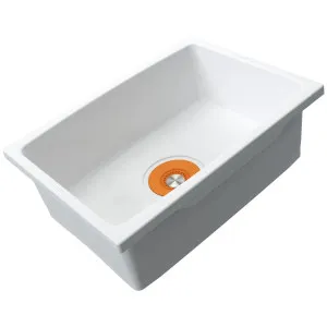 The Galley Lower Tier Wash Bowl White Resin WB-12-L-WH by The Galley, a Kitchen Sinks for sale on Style Sourcebook