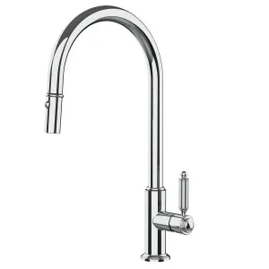 Turner Hastings Novanta Pull Out Sink Mixer Chrome NV501PM-CH by Turner Hastings, a Kitchen Taps & Mixers for sale on Style Sourcebook