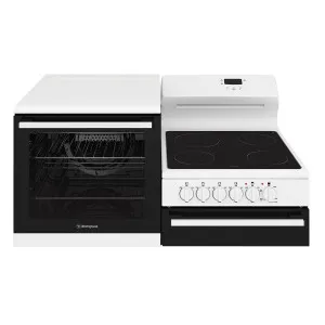 Westinghouse Elevated Electric Oven/Stove WDE143WC-L by Westinghouse, a Cooktops for sale on Style Sourcebook