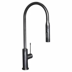 Artusi Gooseneck Mixer Tap With Pull Out Hose ASM201B by Artusi, a Kitchen Taps & Mixers for sale on Style Sourcebook