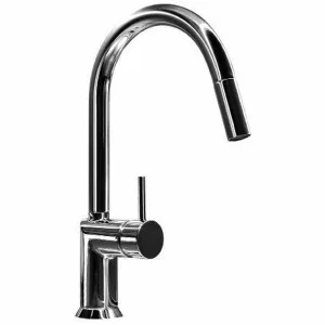 Fantini Nostromo Sink Mixer with Pull Out Hose - Chrome 42021852FZ by Fantini, a Kitchen Taps & Mixers for sale on Style Sourcebook