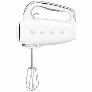 Smeg 50s Retro Style Hand Mixer White HMF01WHAU by Smeg, a Small Kitchen Appliances for sale on Style Sourcebook