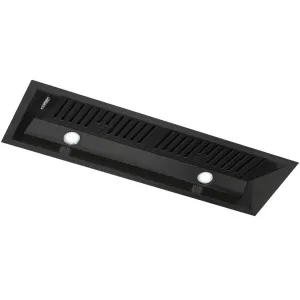 Schweigen 90cm Undermount Matte Black Rangehood with On-Board Motor WINU-9B by Schweigen, a Rangehoods for sale on Style Sourcebook