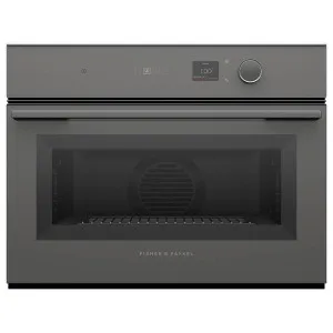 Fisher & Paykel Series 7 60cm Minimal Compact Combi-Steam Oven Grey Glass OS60NMLG1 by Fisher & Paykel, a Ovens for sale on Style Sourcebook