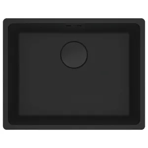 Franke Maris 520mm Single Bowl Topmount Sink Matte Black MRG610-52MBB by Franke, a Kitchen Sinks for sale on Style Sourcebook