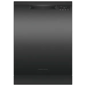 Fisher & Paykel Series 5 Contemporary Freestanding Dishwasher Black Steel DW60FC2B2 by Fisher & Paykel, a Dishwashers for sale on Style Sourcebook