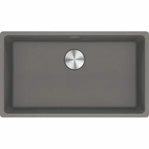 Franke Maris 720mm Single Bowl Flushmount Sink Stone Grey MRG210-72SG-B by Franke, a Kitchen Sinks for sale on Style Sourcebook