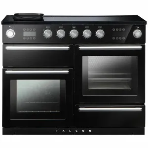 Falcon 110cm Nexus Steam Freestanding Electric Oven/Stove Black and Chrome NEX110SOEIBL-CH by Falcon, a Cooktops for sale on Style Sourcebook