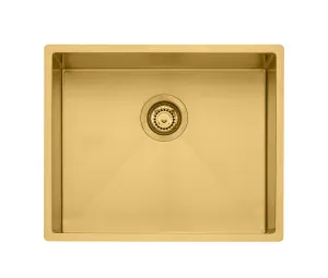 Oliveri Spectra Single Bowl Brushed Gold Sink SB50AU by Oliveri, a Kitchen Sinks for sale on Style Sourcebook