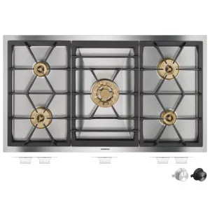 Gaggenau 90cm 400 Series Vario Natural Gas Cooktop VG491215AU by Gaggenau, a Cooktops for sale on Style Sourcebook