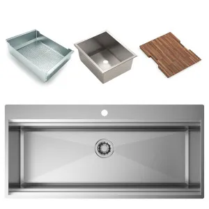 Artinox Layer BRP104 Sink with Accessory Pack BRP104PK by Artinox, a Kitchen Sinks for sale on Style Sourcebook