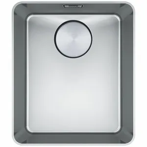 Franke Mythos 340mm Single Bowl Topmount Sink MYX210-34B by Franke, a Kitchen Sinks for sale on Style Sourcebook