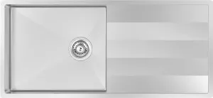 Abey Lugano Single Bowl Sink with Drainer ST460SU by Abey, a Kitchen Sinks for sale on Style Sourcebook