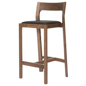 Case Furniture Profile Counter Stool - Walnut and Black MH213W2 by Case Furniture, a Chairs for sale on Style Sourcebook