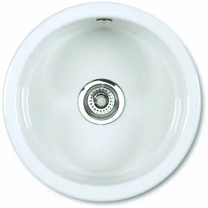Shaws Round Sink SCRO460WH by Shaws, a Kitchen Sinks for sale on Style Sourcebook