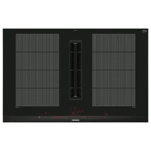 Siemens IQ700 80cm Induction Cooktop with Integrated Ventilation System EX875LX67E by Siemens, a Cooktops for sale on Style Sourcebook