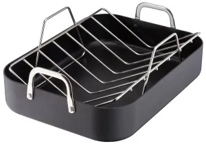 Tefal 29x39cm Hard Anodised Roaster and Rack D9259944 by Tefal, a Cookware for sale on Style Sourcebook
