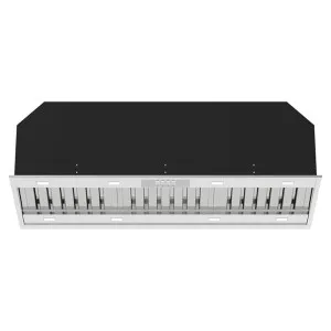 Whispair 120cm Monte Carlo Mega Deep Undermount Rangehood with Rear Ducted Twin Ultra On Board Motor X3MM12S62OUB by Whispair, a Rangehoods for sale on Style Sourcebook