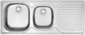 Franke Pacific Plus 1 and 3/4 Bowl Sink Right Hand Drainer PFX-P621RHD by Franke, a Kitchen Sinks for sale on Style Sourcebook