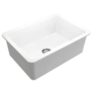 Turner Hastings Cuisine 68 x 48 Fine Fireclay Single Bowl Sink Matte White CU683FS-MW by Turner Hastings, a Kitchen Sinks for sale on Style Sourcebook