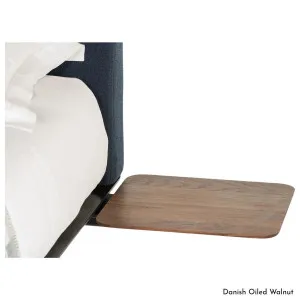 De La Espada Hepburn Integrated Side Table - Walnut 351TW by De La Espada, a Side Table for sale on Style Sourcebook