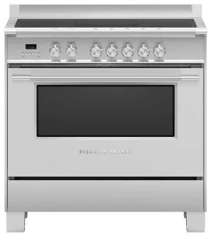 Fisher & Paykel 90cm Series 7 Stainless Steel Induction Freestanding Oven OR90SCI4X1 by Fisher & Paykel, a Cooktops for sale on Style Sourcebook