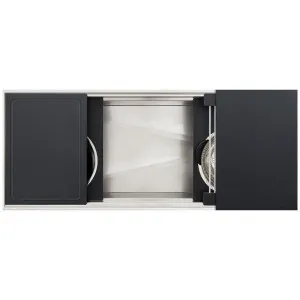 The Galley Ideal ThinTop Workstation 4S Graphite Wood Composite IWS-4-S-TT-GT by The Galley, a Kitchen Sinks for sale on Style Sourcebook