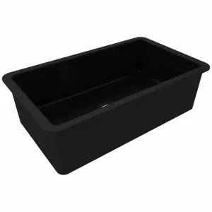 Turner Hastings Cuisine 81 x 48 Fine Fireclay Single Bowl Sink Matte Black CU81FS-MB by Turner Hastings, a Kitchen Sinks for sale on Style Sourcebook