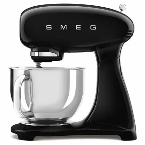 Smeg 50s Retro Style Stand Mixer Black SMF03BLAU by Smeg, a Small Kitchen Appliances for sale on Style Sourcebook