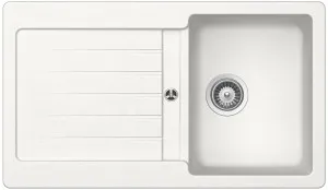 Abey Schock Typos Single Bowl Sink with Drainer TD100W by Abey, a Kitchen Sinks for sale on Style Sourcebook