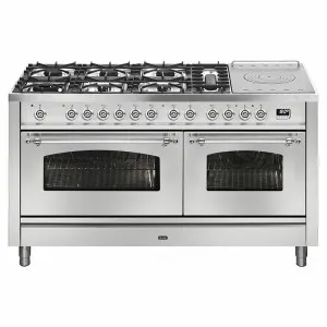 ILVE Nostalgie 150cm Freestanding Dual Fuel Oven/Stove P15SDNE3SSC by Ilve, a Ovens for sale on Style Sourcebook