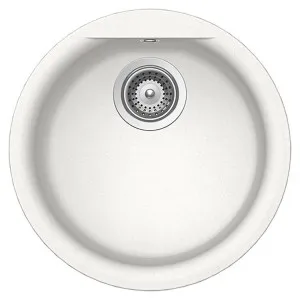 Abey Schock Euro Round Single Bowl Sink ER-100W by Abey, a Kitchen Sinks for sale on Style Sourcebook