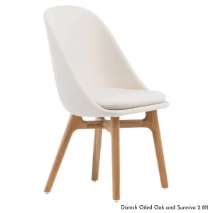 De La Espada Solo Wide Dining Chair in Ash Timber - Upholstery Range A 750SAA by De La Espada, a Chairs for sale on Style Sourcebook