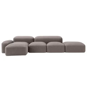 Amura Lapis E019 Modular Sofa - Linamore 116 Fabric AM001-E19-LINAMOR116 by Amura, a Sofas for sale on Style Sourcebook