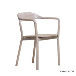 De La Espada Duet Chair with Timber Seat - Walnut 753W by De La Espada, a Chairs for sale on Style Sourcebook