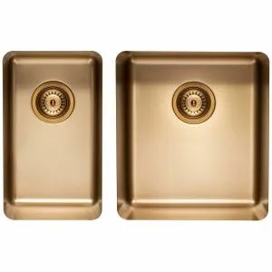Titan Small and Medium Bowl Sink Brass TSBR2840 by Titan, a Kitchen Sinks for sale on Style Sourcebook