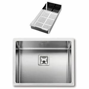 Artinox Radius 50 Single Bowl Sink with Strainer RAACC5040 by Artinox, a Kitchen Sinks for sale on Style Sourcebook