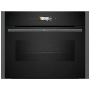 NEFF 60cm N 70 Built-in Compact 45cm high Oven with Microwave Function C24MR21G0B by NEFF, a Ovens for sale on Style Sourcebook