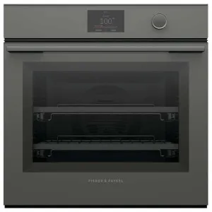 Fisher & Paykel Series 11 60cm Minimal Compact Combi-Steam Oven Grey Glass OS60SMTDG1 by Fisher & Paykel, a Ovens for sale on Style Sourcebook