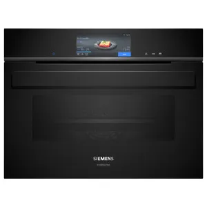 Siemens iQ700 Built-In Compact Oven with Steam Function - Black CS958GCB1 by Siemens, a Ovens for sale on Style Sourcebook