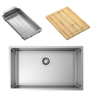 Artinox Radius 74 Sink with Accessory Pack ARTRAD7440PK by Artinox, a Kitchen Sinks for sale on Style Sourcebook