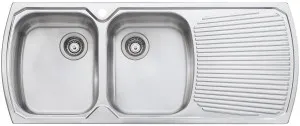 Oliveri Monet Double Bowl Right Hand Drainer Topmount Sink MO771 by Oliveri, a Kitchen Sinks for sale on Style Sourcebook